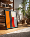 Modern Sanat Eseri - Renkli Geometrik Formlar Poster Tablosu
