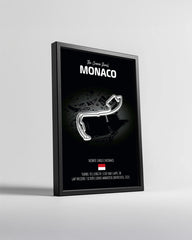 Monaco Poster Tablosu