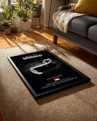 Monaco Poster Tablosu