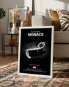 Monaco Poster Tablosu