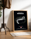 Monaco Poster Tablosu