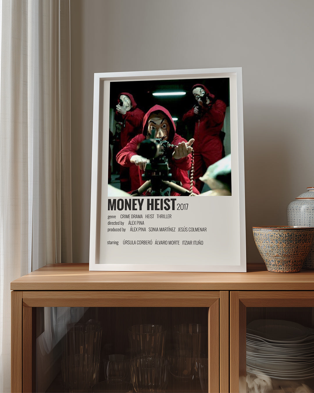 Money Heist Poster Tablosu