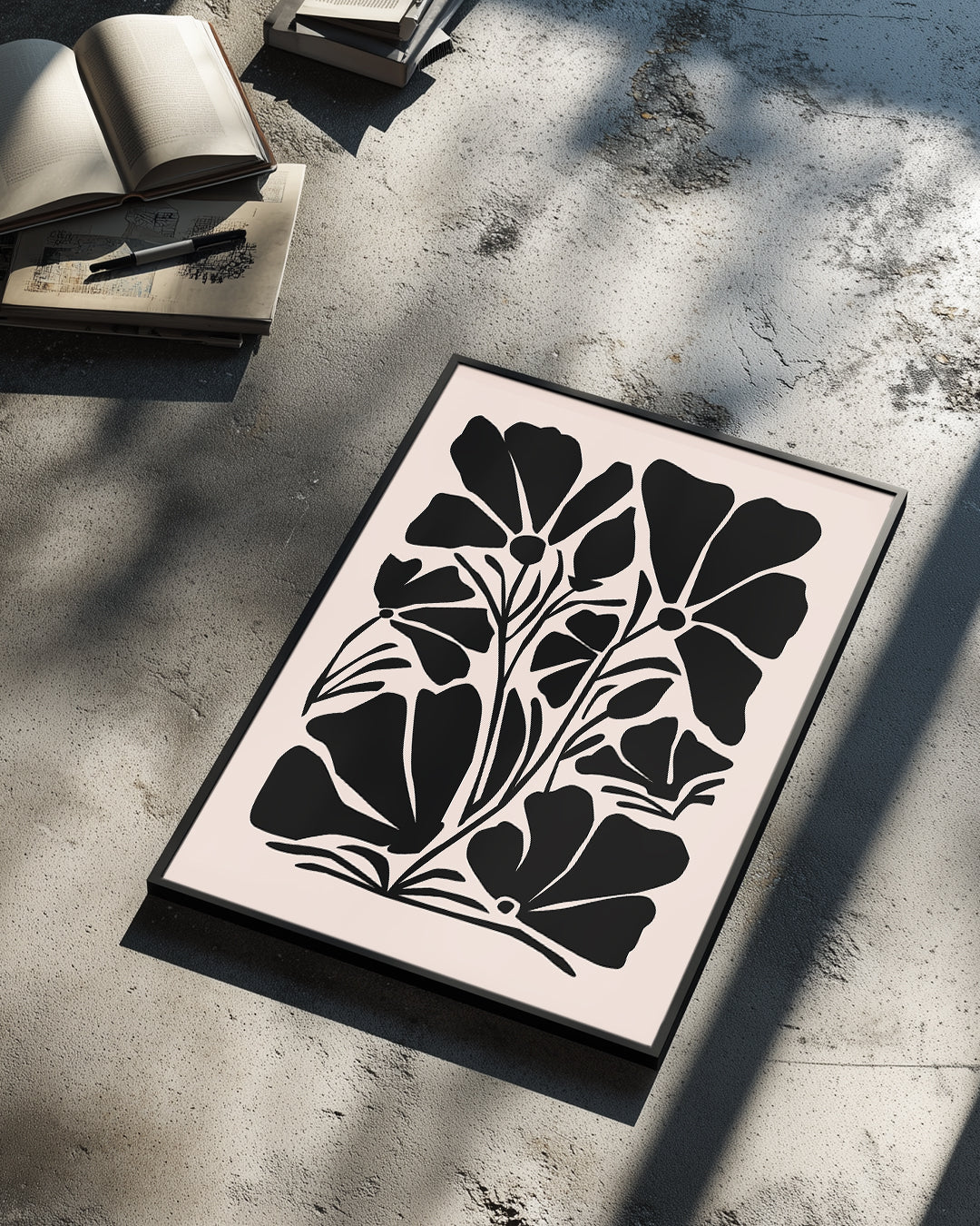 Monochrome Field Poster Tablosu