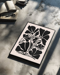 Monochrome Field Poster Tablosu