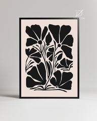 Monochrome Field Poster Tablosu