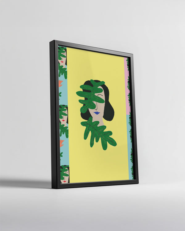 Monstera Hide Poster Tablosu