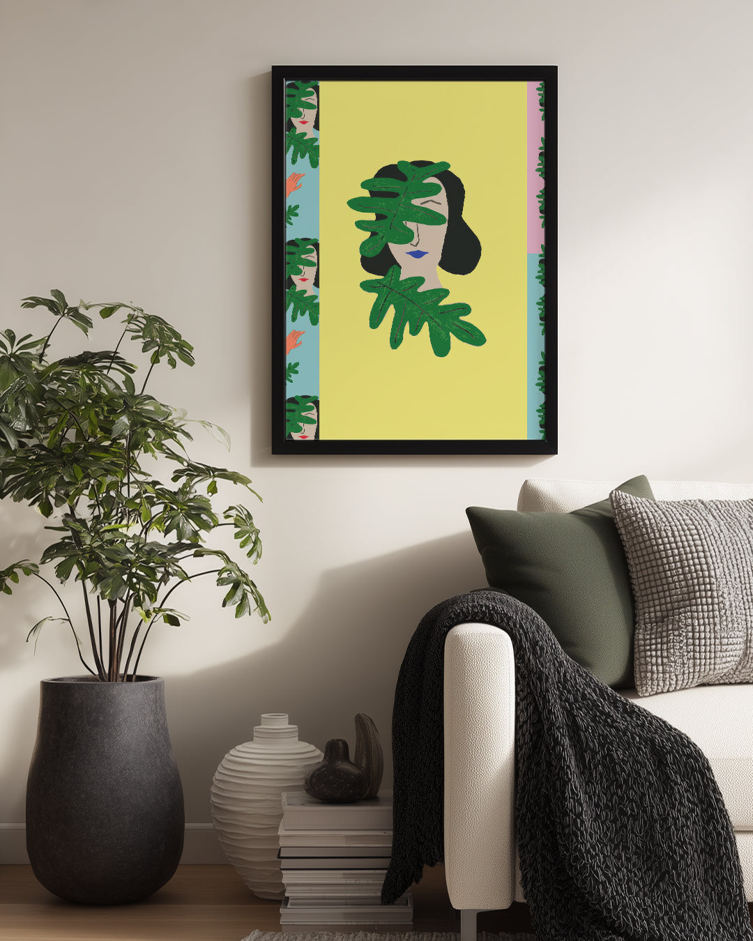 Monstera Hide Poster Tablosu