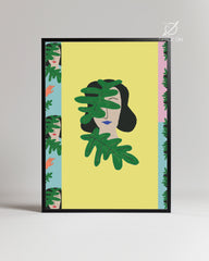 Monstera Hide Poster Tablosu