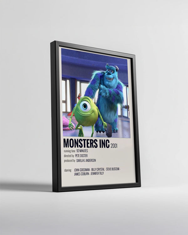 Monsters Inc Poster Tablosu