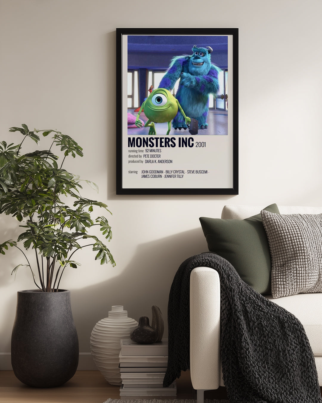 Monsters Inc Poster Tablosu