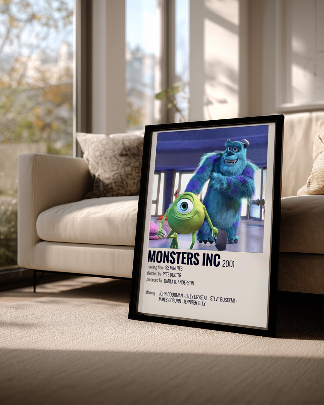 Monsters Inc Poster Tablosu