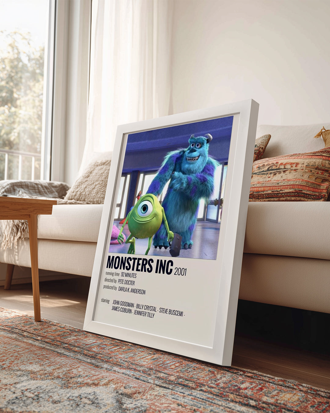 Monsters Inc Poster Tablosu