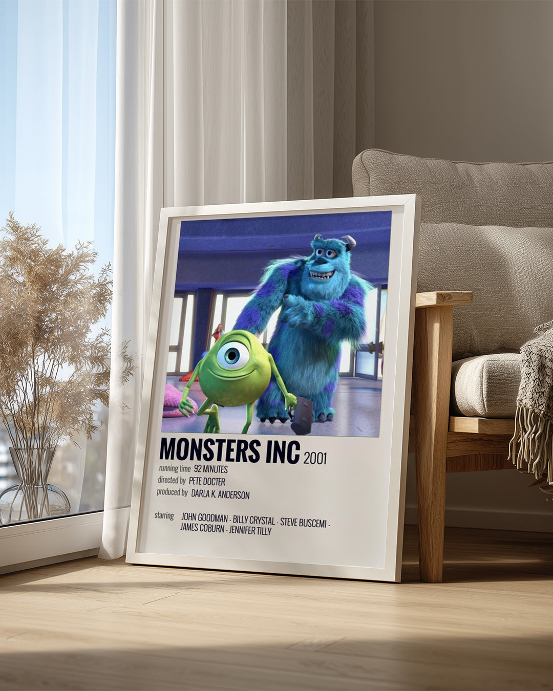 Monsters Inc Poster Tablosu