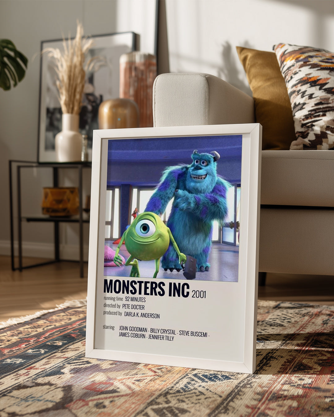 Monsters Inc Poster Tablosu