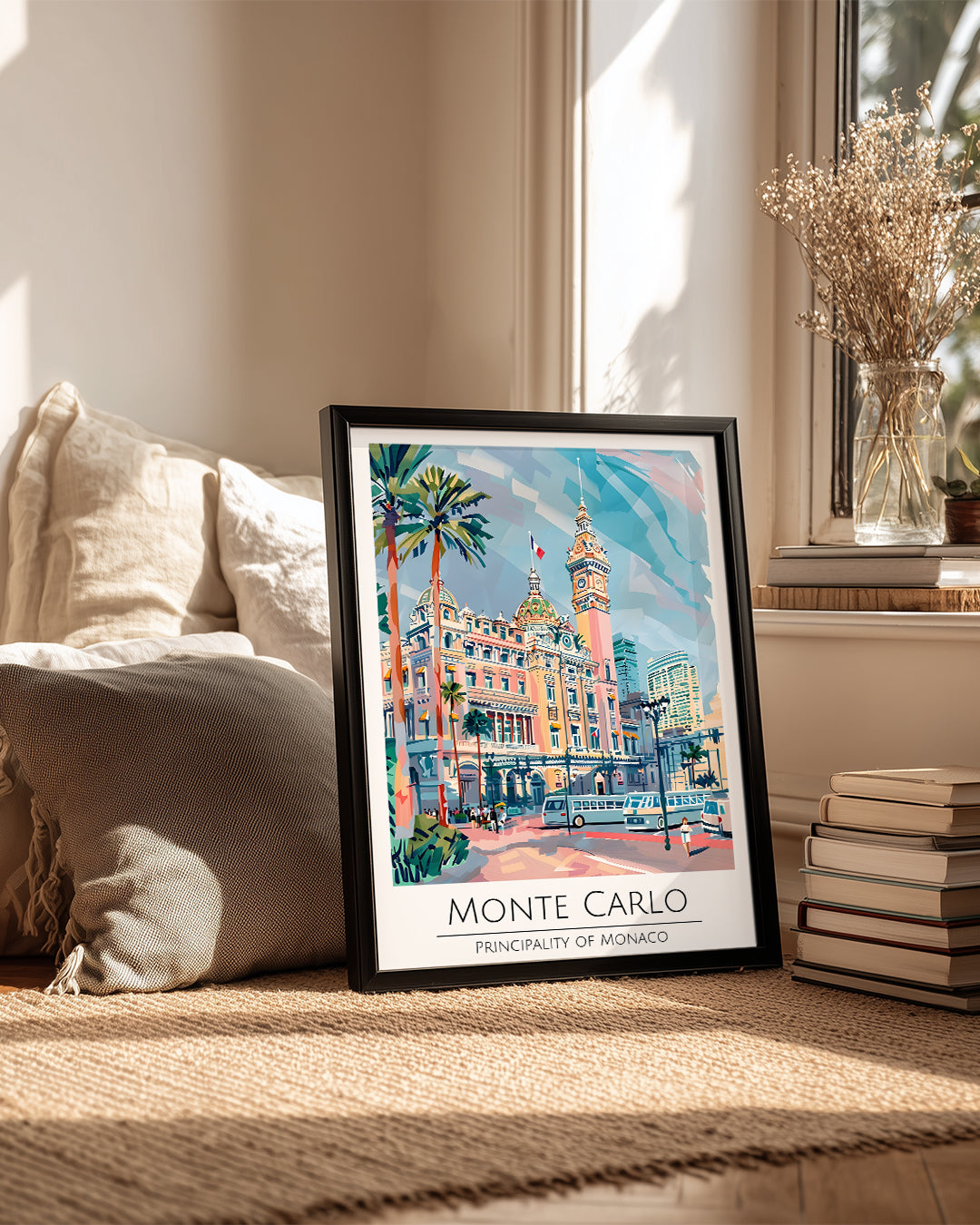 Monte Carlo Monako Poster Tablosu