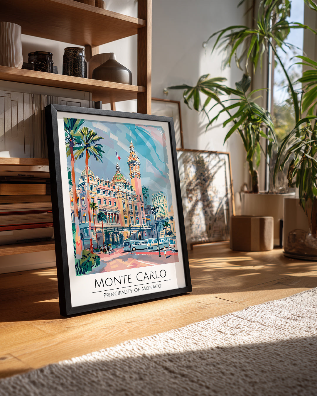Monte Carlo Monako Poster Tablosu