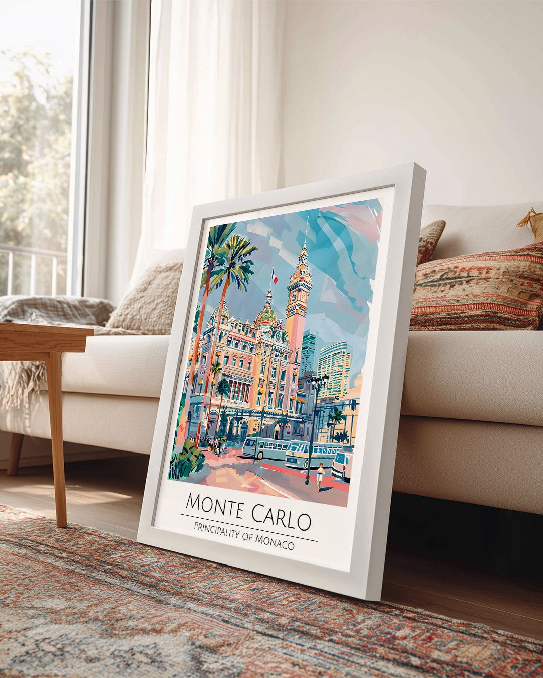 Monte Carlo Monako Poster Tablosu