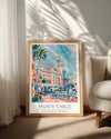 Monte Carlo Monako Poster Tablosu