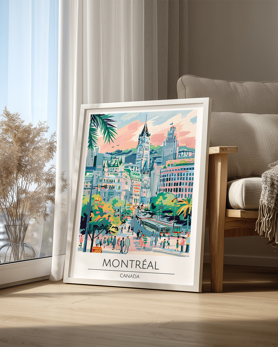 Montreal Kanada Poster Tablosu