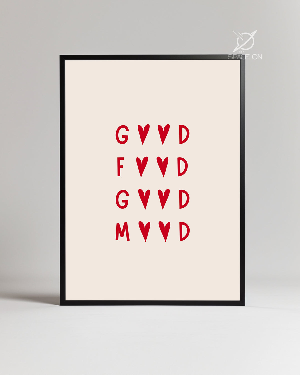 Mood Good Poster Tablosu