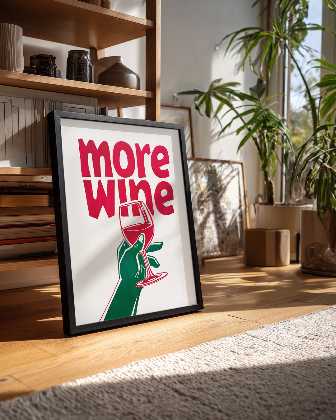 More Wine Poster Tablosu