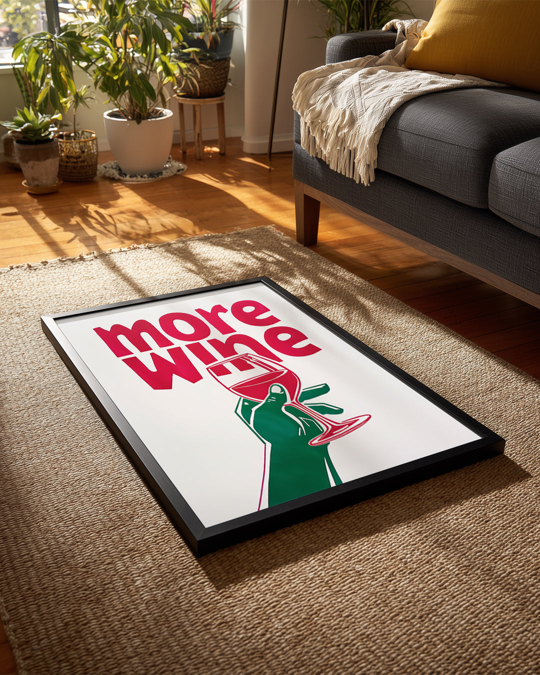 More Wine Poster Tablosu