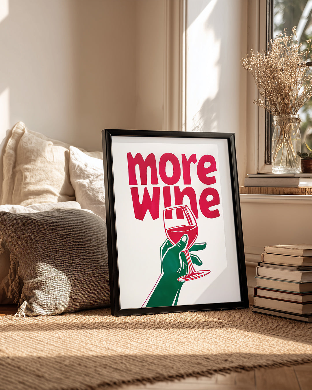 More Wine Poster Tablosu