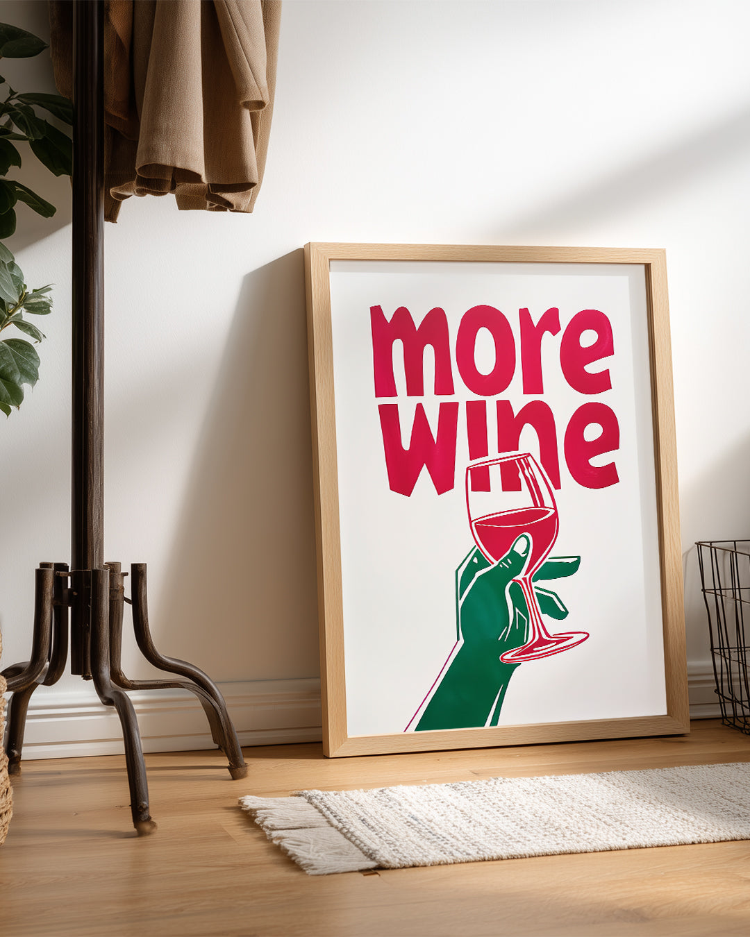 More Wine Poster Tablosu