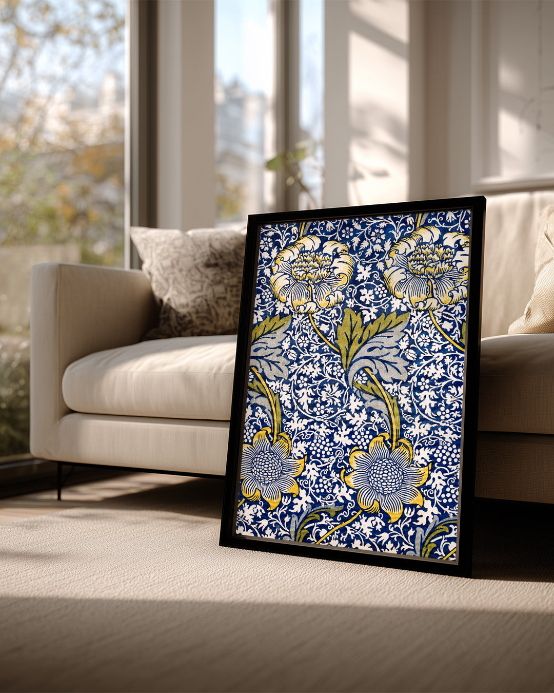 Morris Blue Poster Tablosu