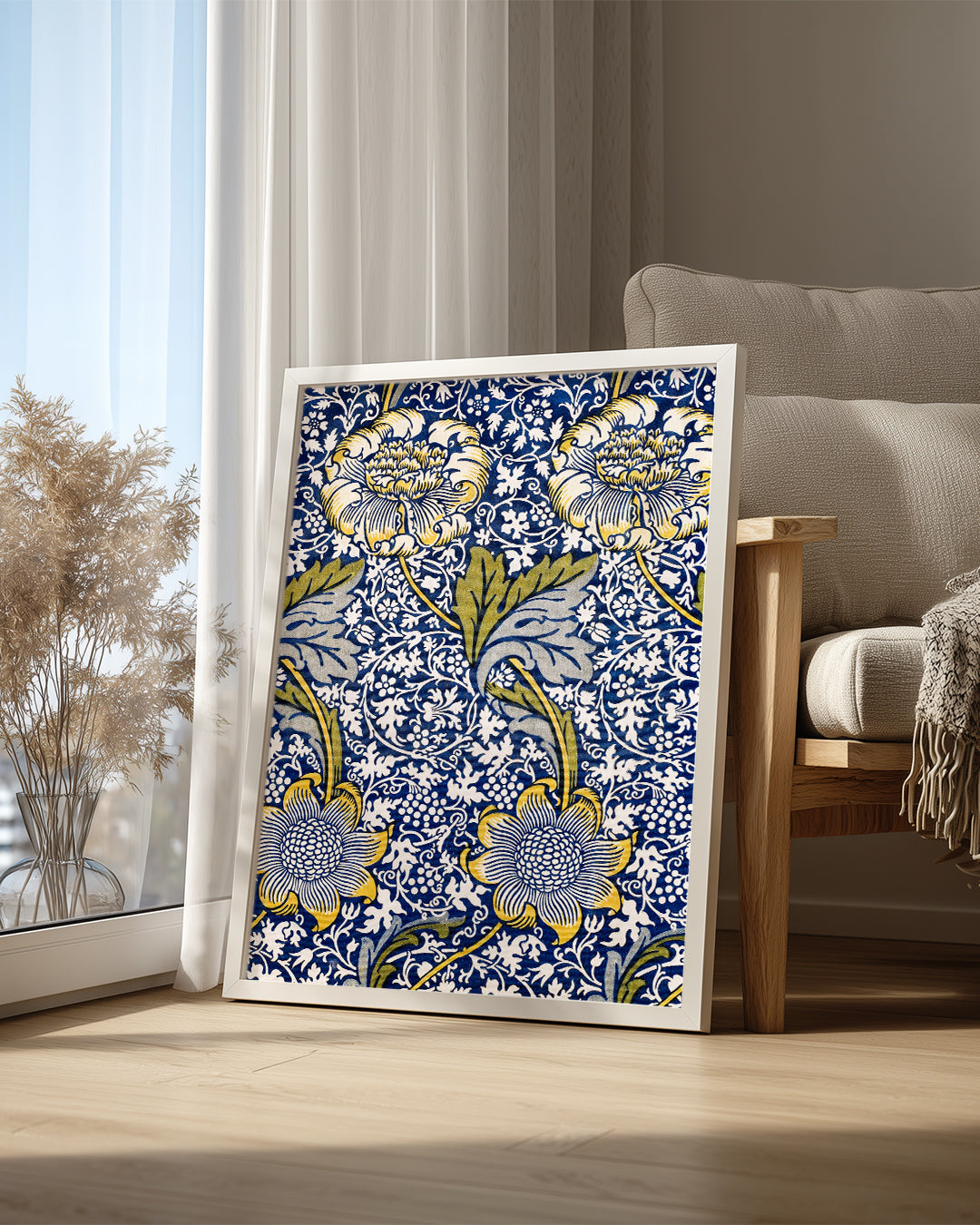 Morris Blue Poster Tablosu