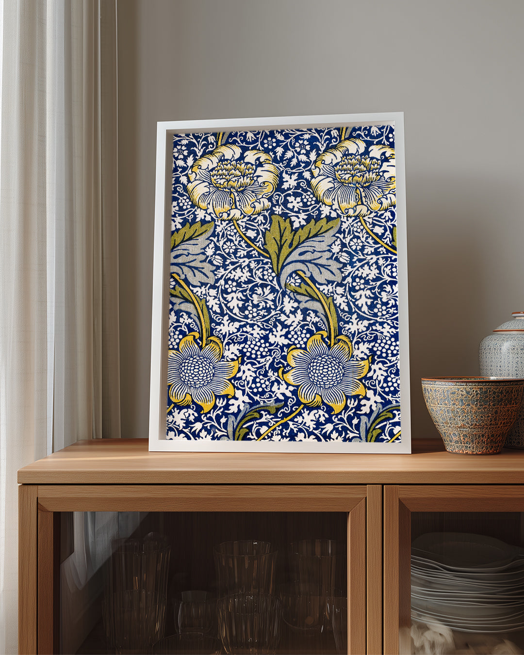 Morris Blue Poster Tablosu