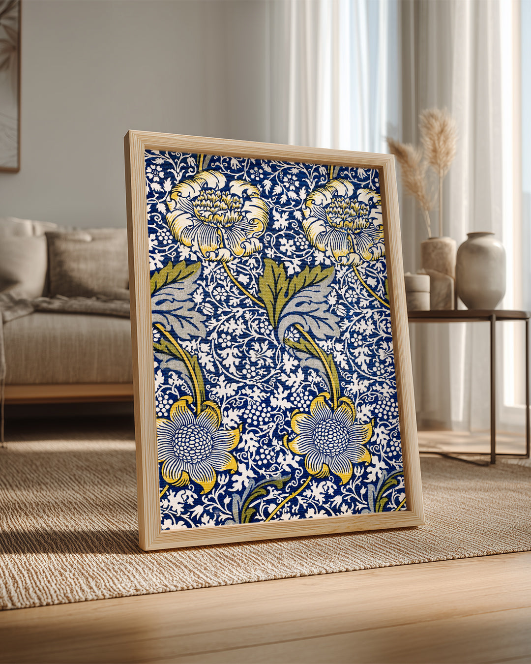 Morris Blue Poster Tablosu