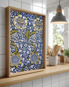 Morris Blue Poster Tablosu