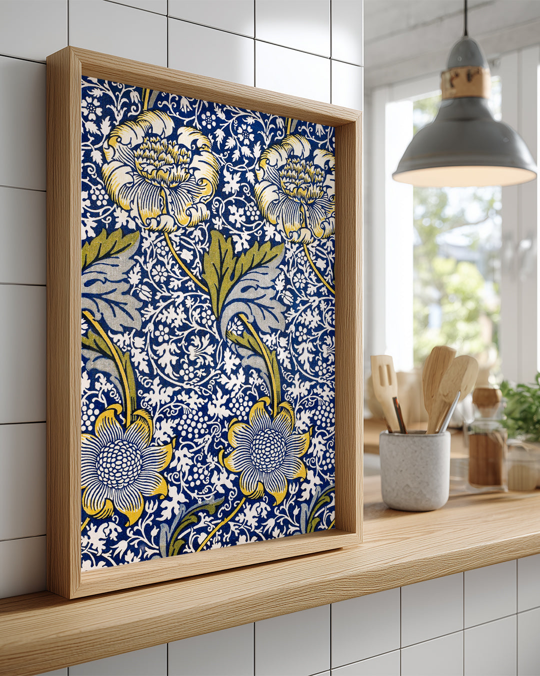 Morris Blue Poster Tablosu