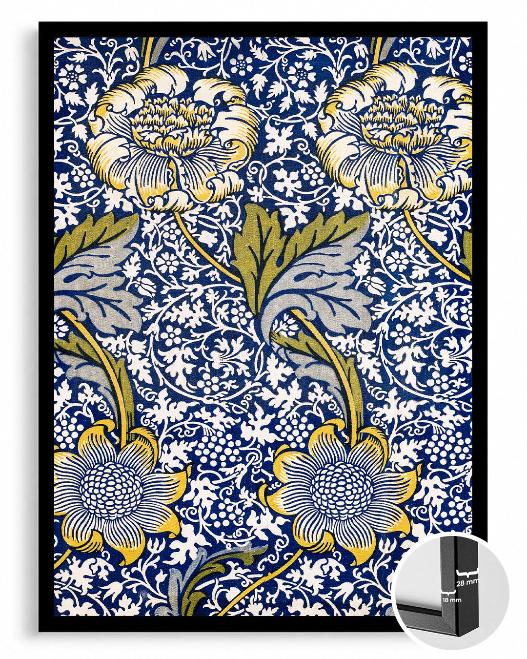 Morris Blue Poster Tablosu