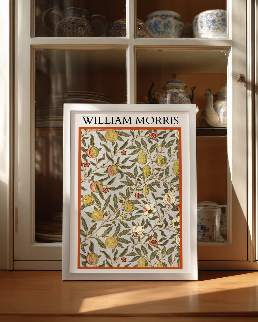 Morris Motifleri - Doğal Desen Bitkileri Poster Tablosu