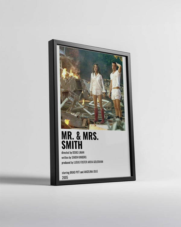 Mr Mrs Smith Poster Tablosu