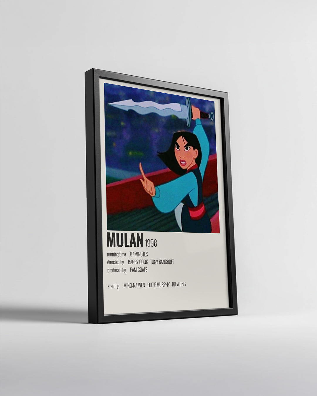 Mulan Poster Tablosu