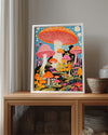 Mushroom Pop Poster Tablosu