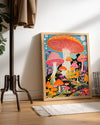 Mushroom Pop Poster Tablosu