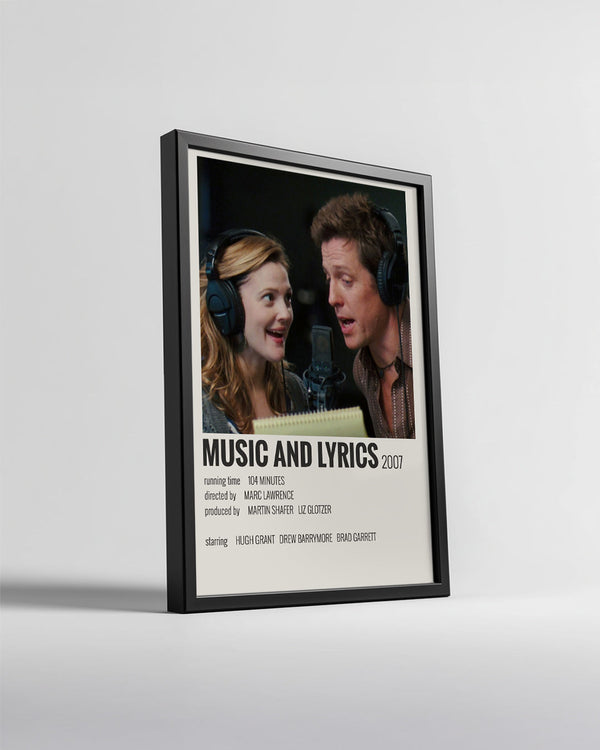 Music And Lyrics Poster Tablosu