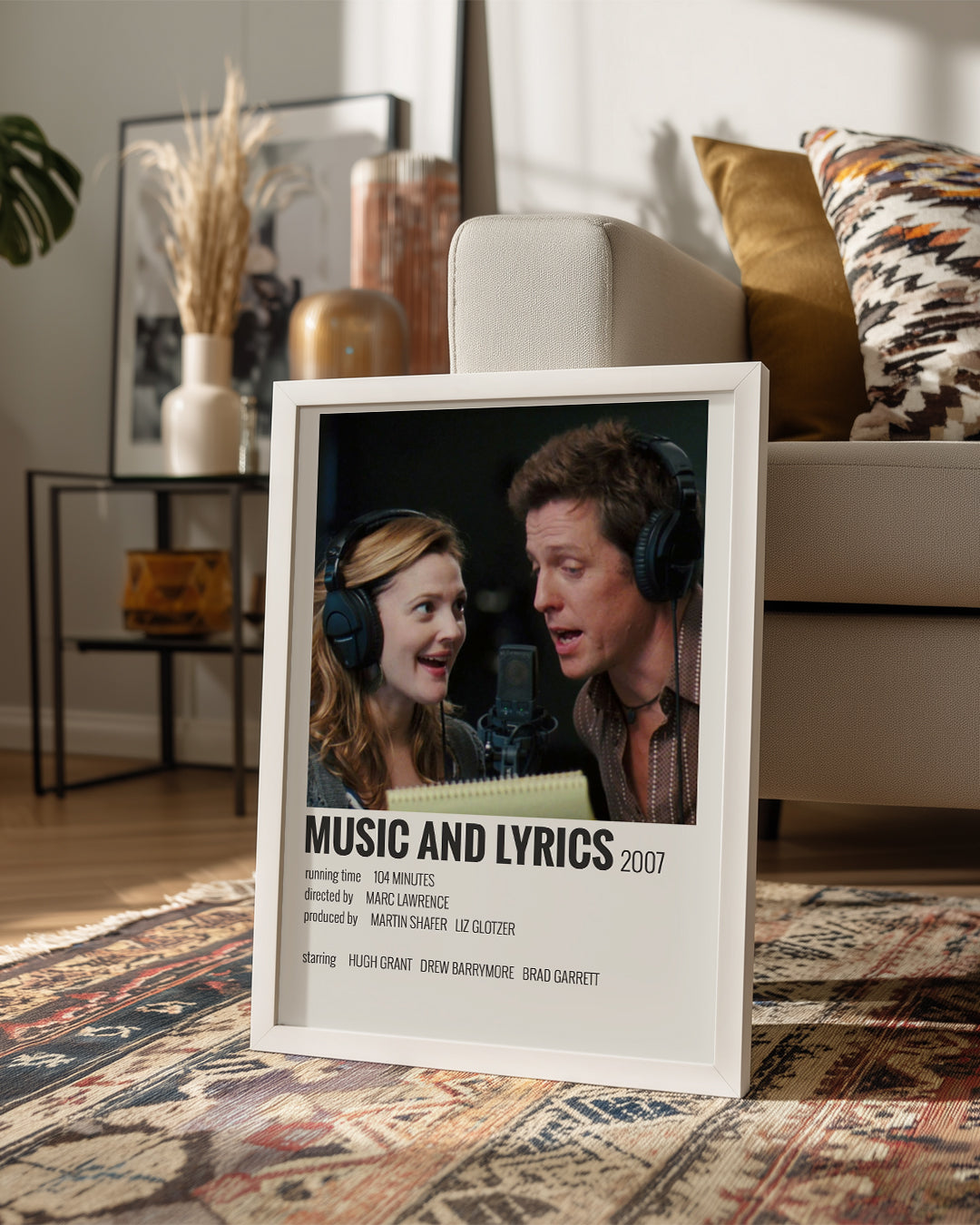 Music And Lyrics Poster Tablosu