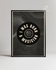 Musician Poster Tablosu