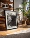Mustafa Kemal Atatürk – Sonsuz Lider Portre Poster Tablosu