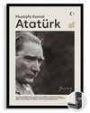 Mustafa Kemal Atatürk – Sonsuz Lider Portre Poster Tablosu