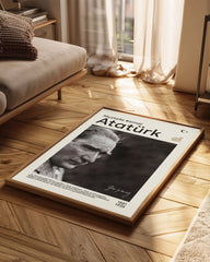 Mustafa Kemal Atatürk – Sonsuz Lider Portre Poster Tablosu