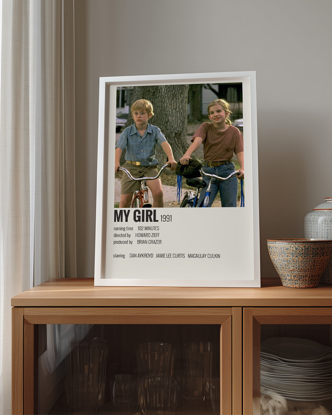 My Girl Poster Tablosu