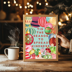 Mystic Winter Evening Poster Tablosu