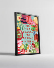 Mystic Winter Evening Poster Tablosu