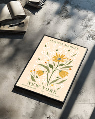Ny Sunflower Poster Tablosu